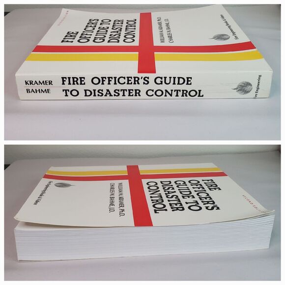 Fire Officer's Guide to Disaster Control Second Ed Kramer + Bahme Paperback 1992 - Picture 4 of 12